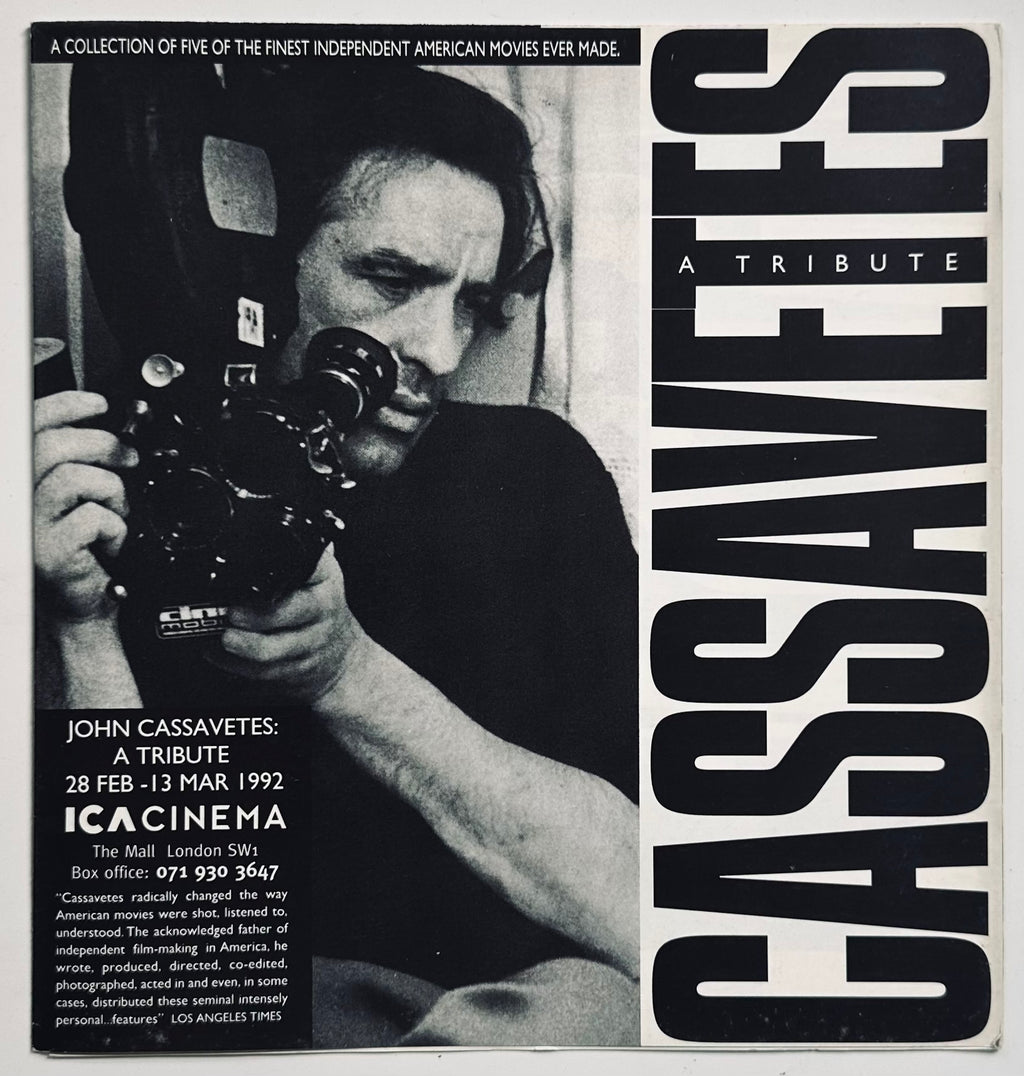John Cassavetes A Tribute ICA