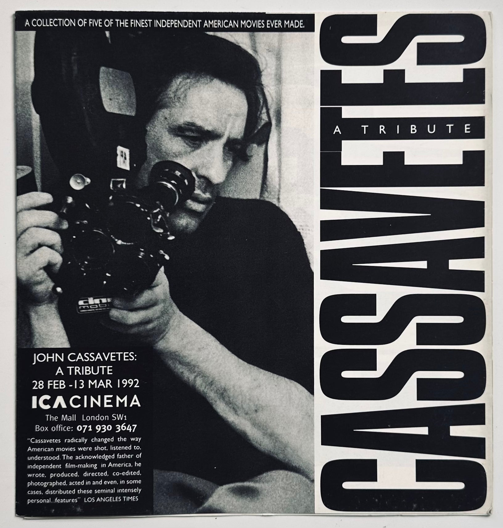John Cassavetes A Tribute ICA