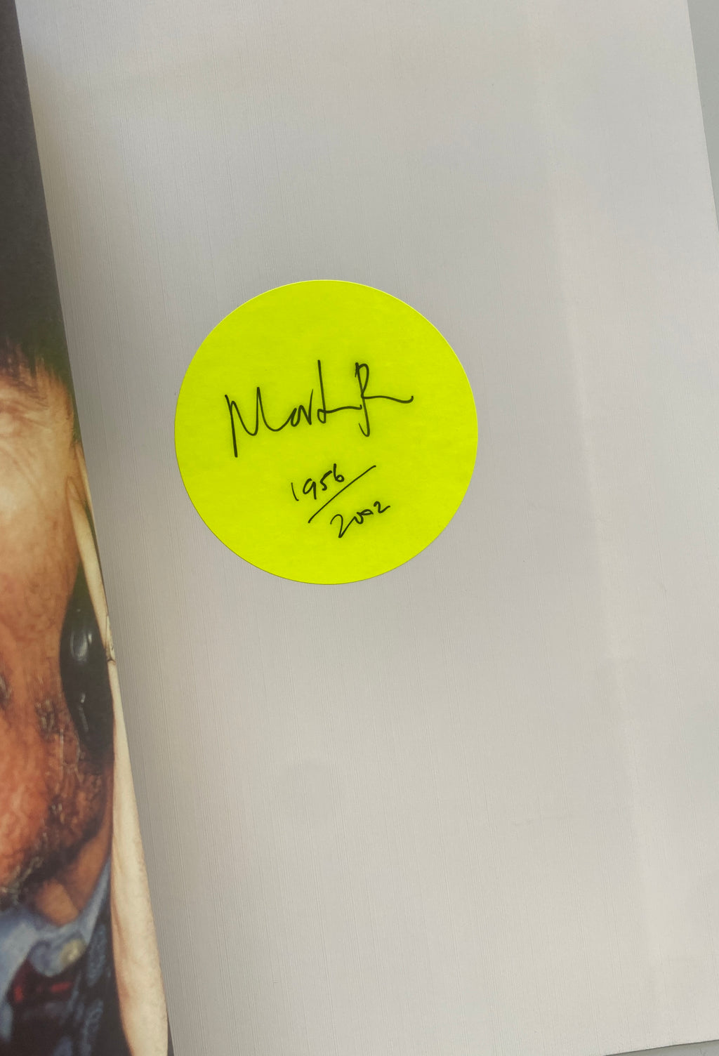 [SIGNED] MARTIN PARR PHONE BOOK