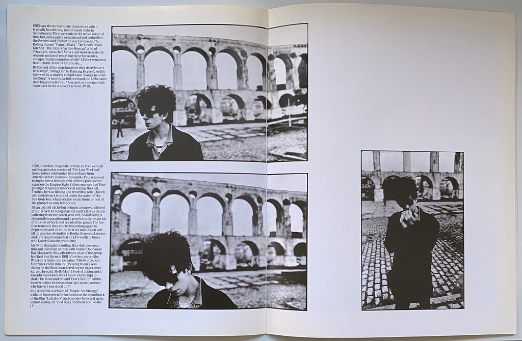 Echo & the Bunnymen Japanese Tour Programme