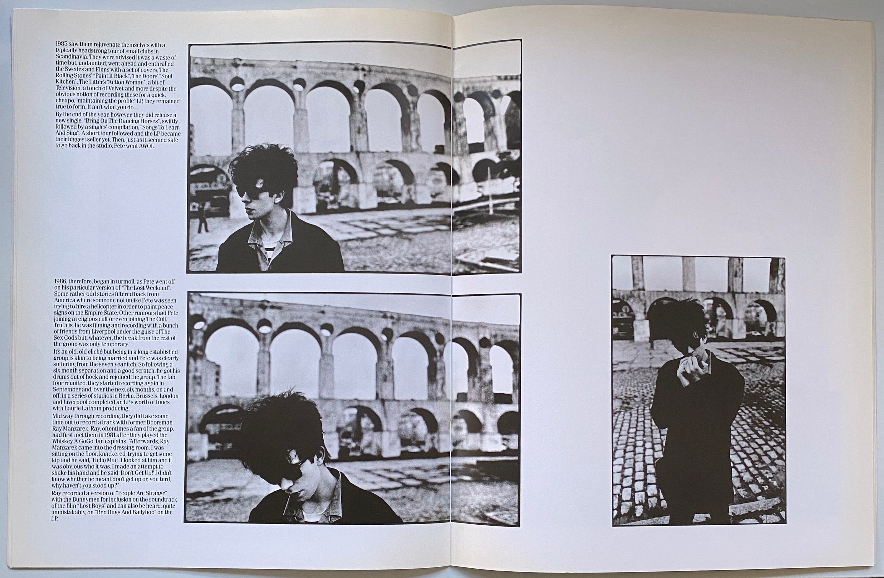 Echo & the Bunnymen Japanese Tour Programme