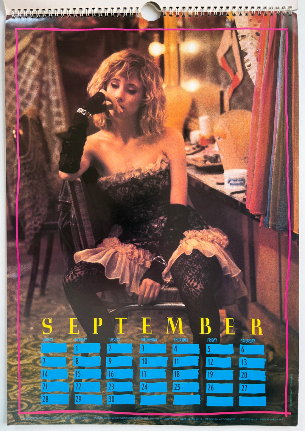 Desperately Seeking Susan 1986 Calendar