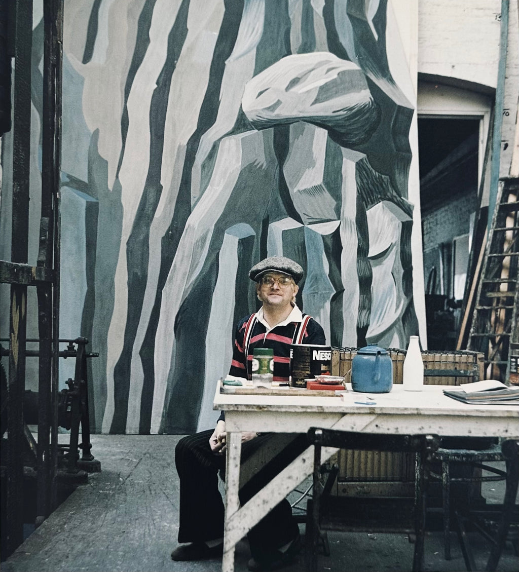 [SIGNED] DAVID HOCKNEY PAINTS THE STAGE
