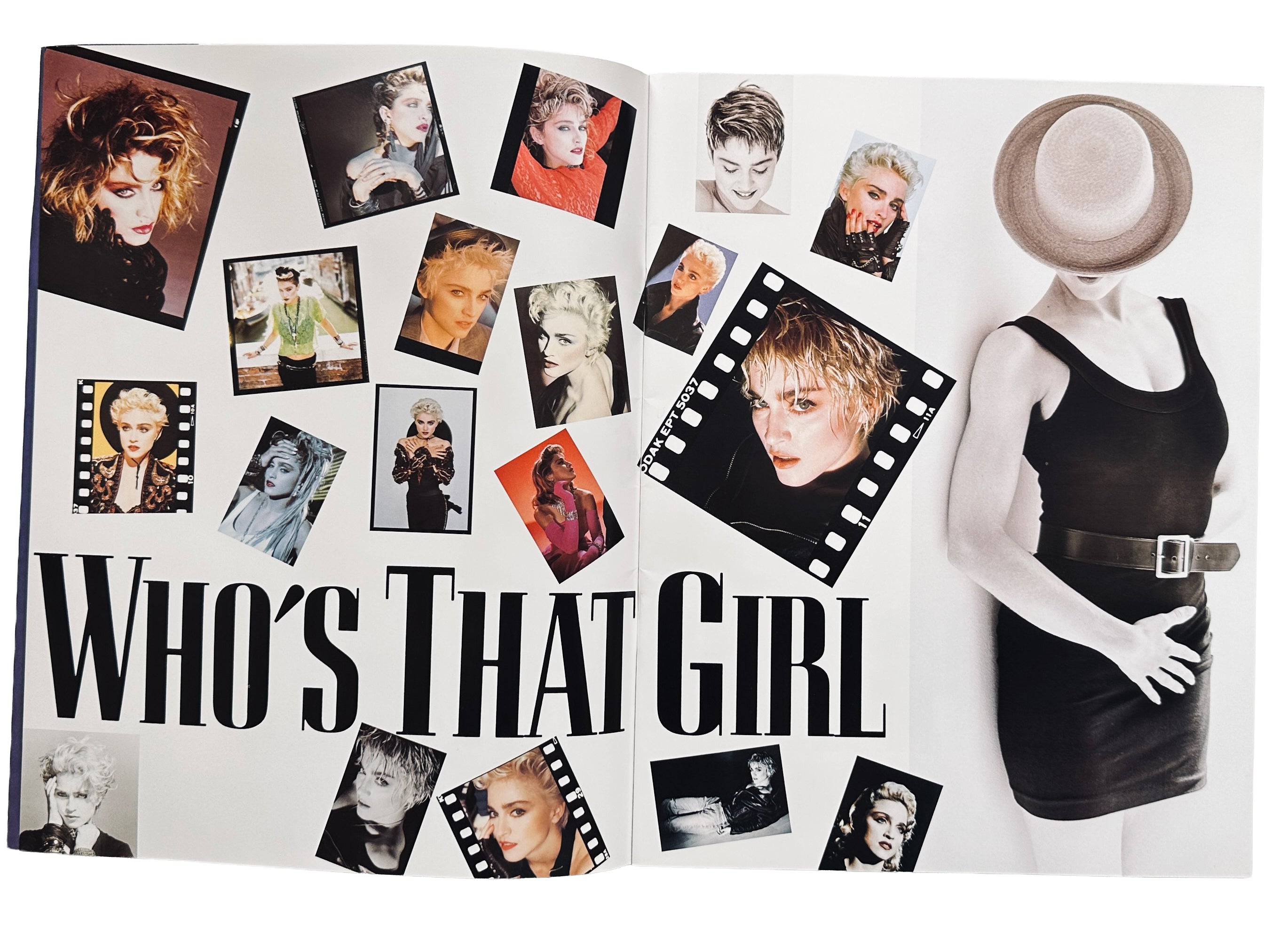 Madonna Who's That Girl Tour Programme