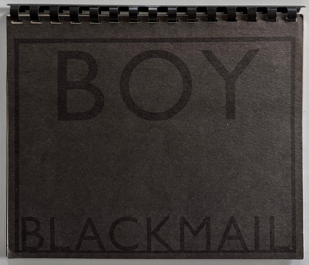 Boy Blackmail 1st Edition 1980