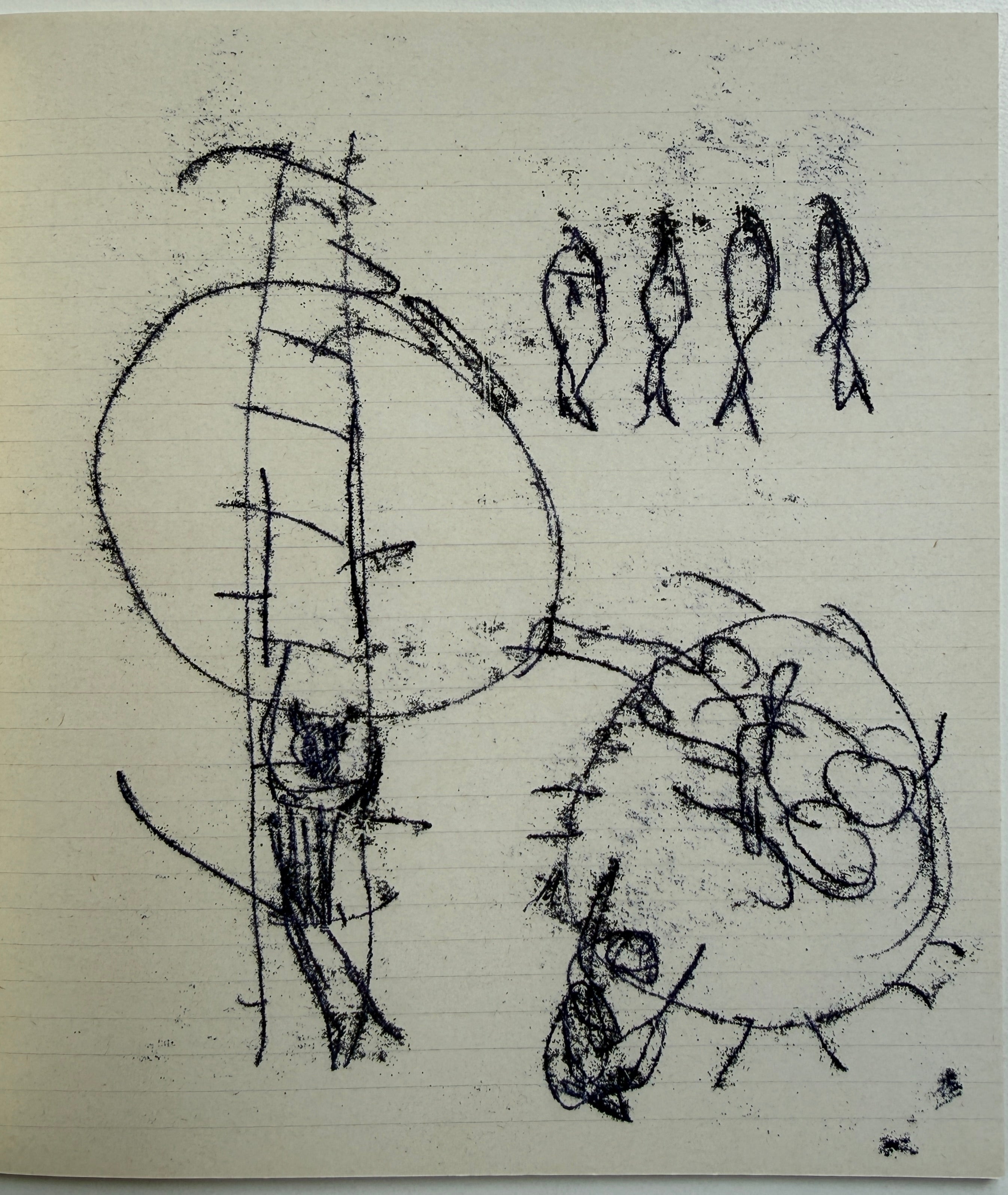 [SIGNED] TRACEY EMIN MONOPRINT DIARY