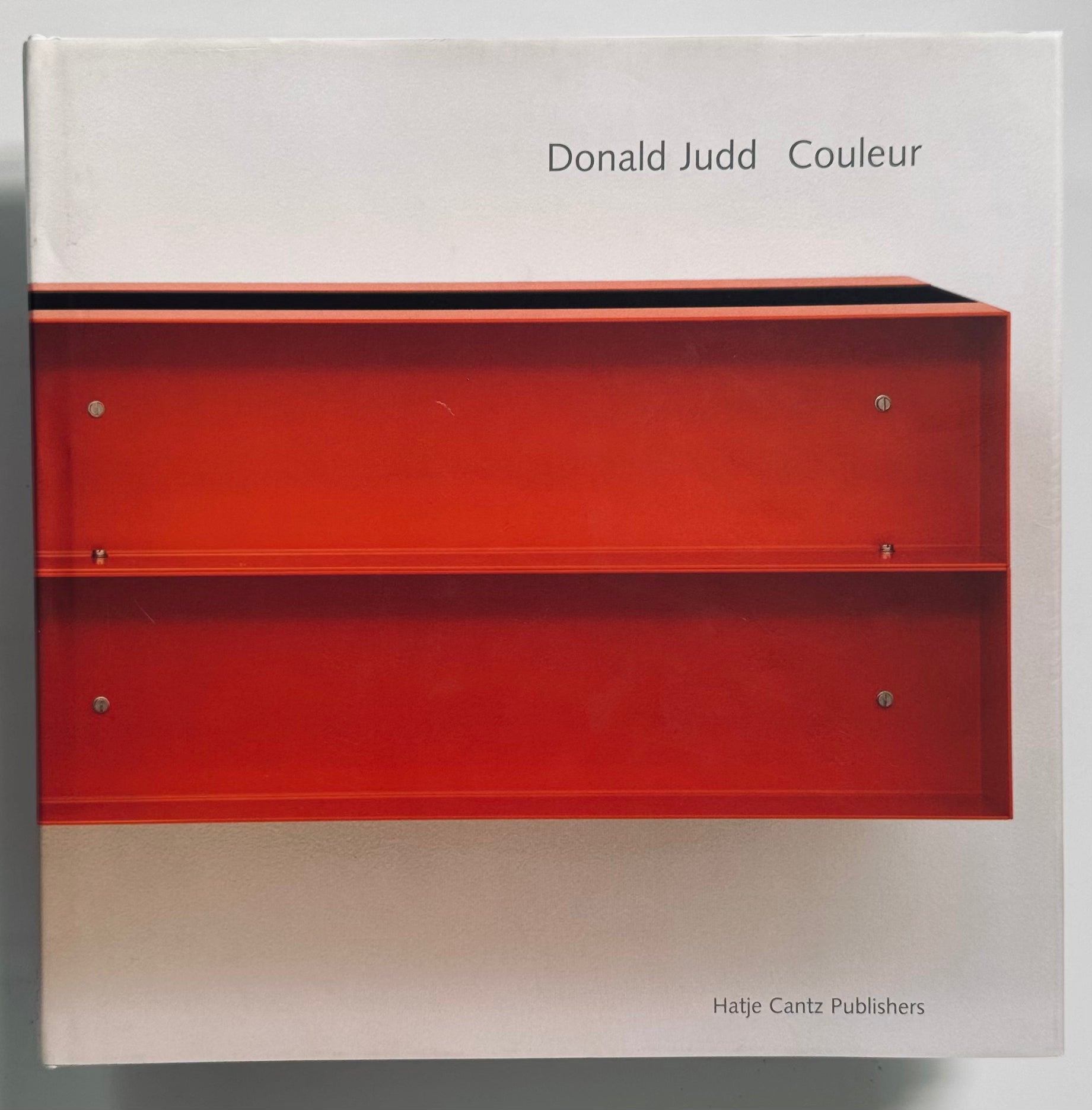 Donald Judd Colorist