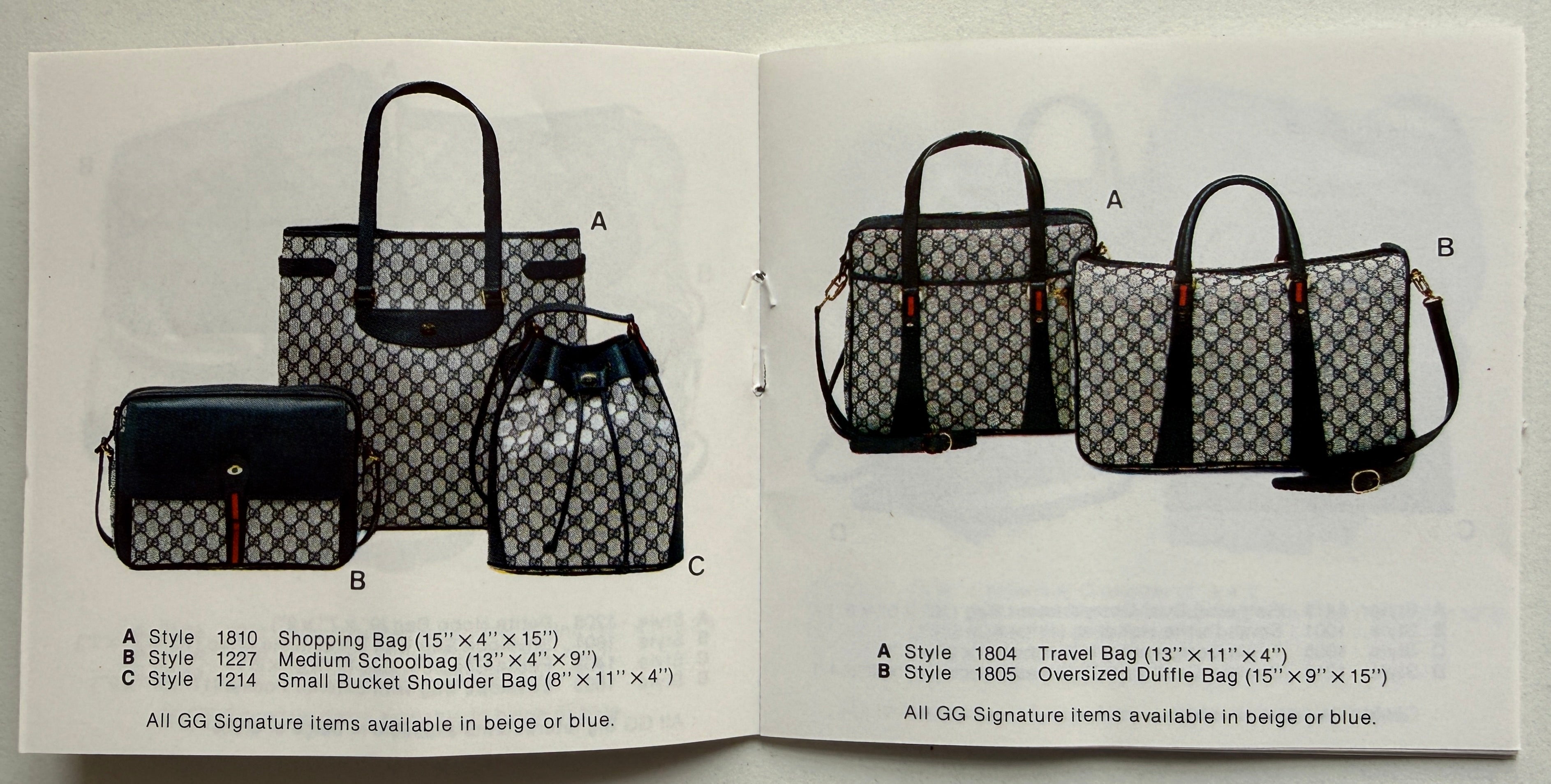 Gucci Accessory Collection Late 70s
