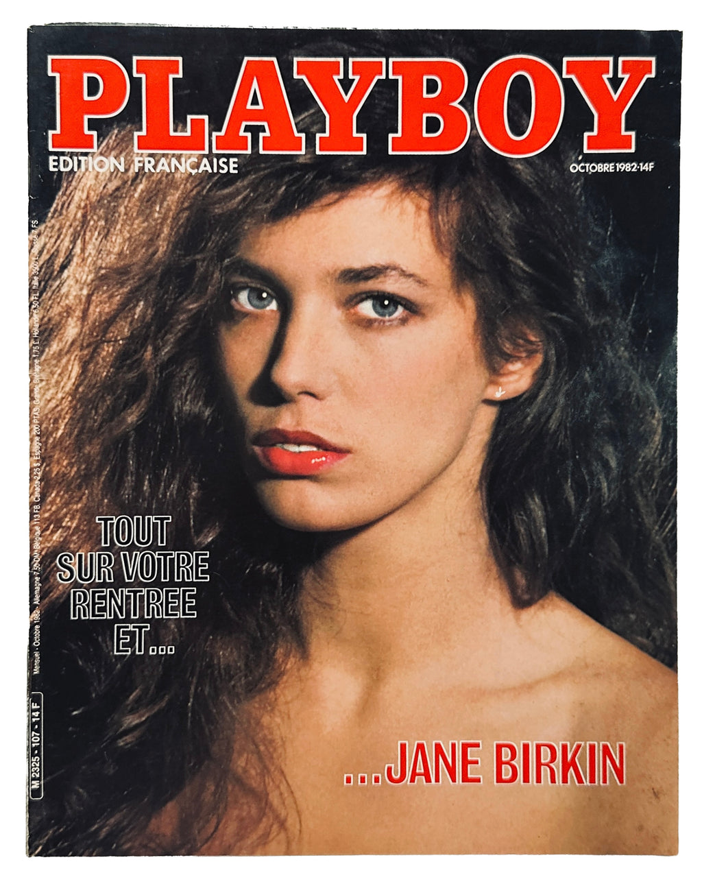 Jane Birkin Playboy October 1982