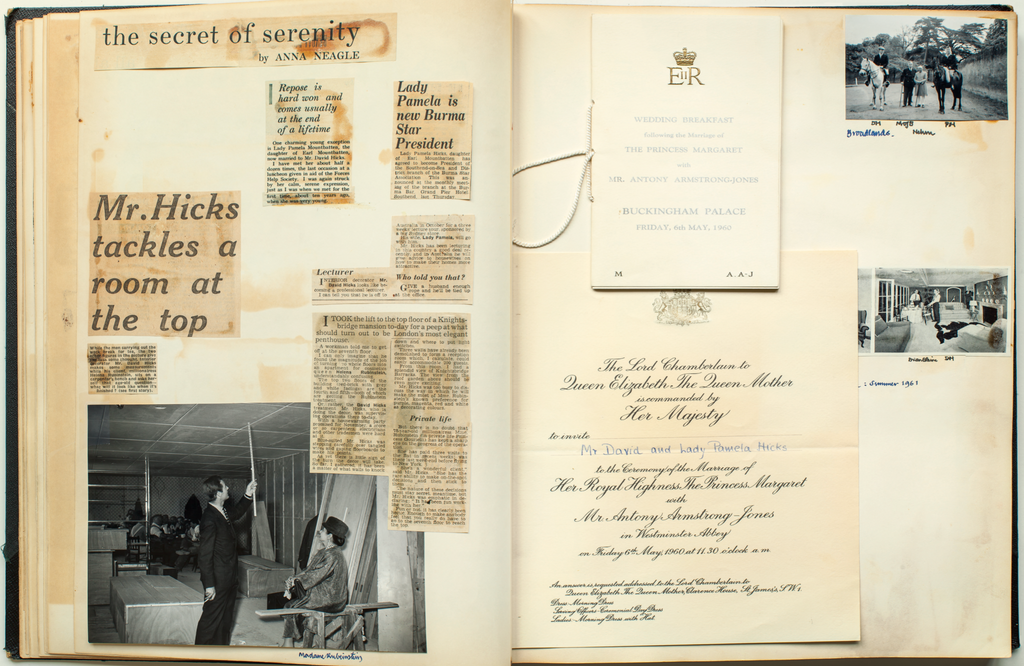 David Hicks Scrapbooks