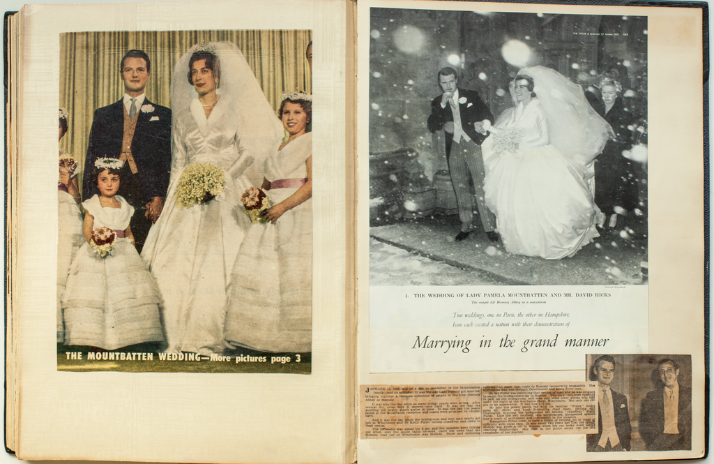 David Hicks Scrapbooks