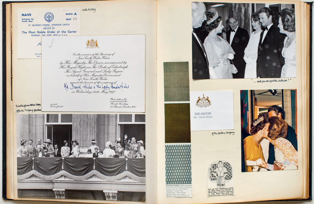 David Hicks Scrapbooks