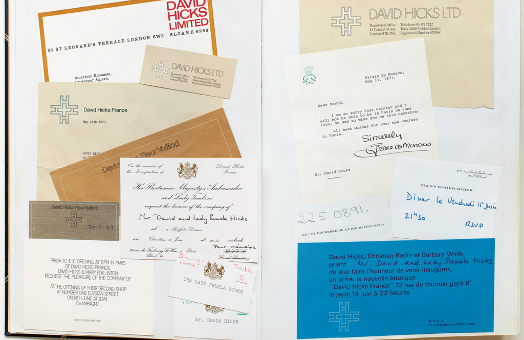 David Hicks Scrapbooks