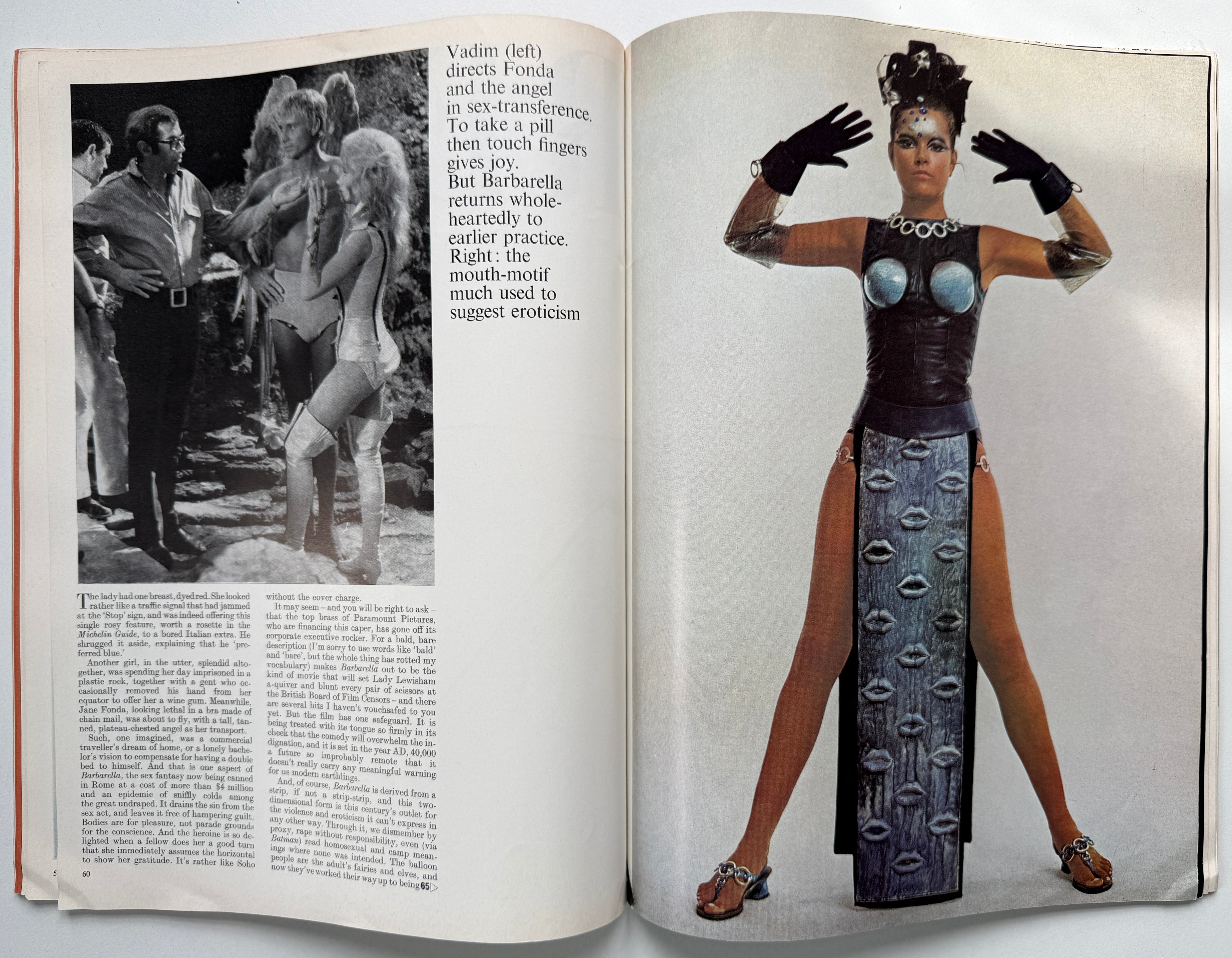 Town Magazine 1967 Jane Fonda Barbarella