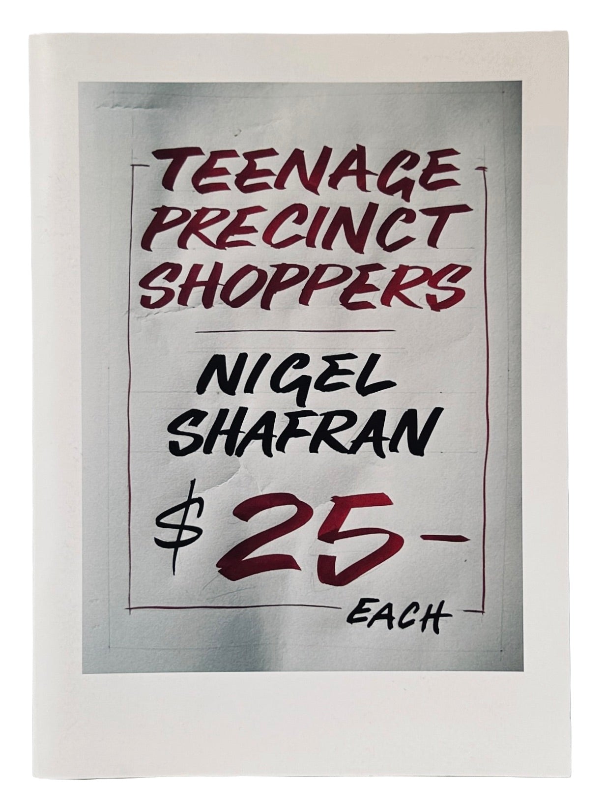 Teenage Precinct Shoppers Nigel Shafran