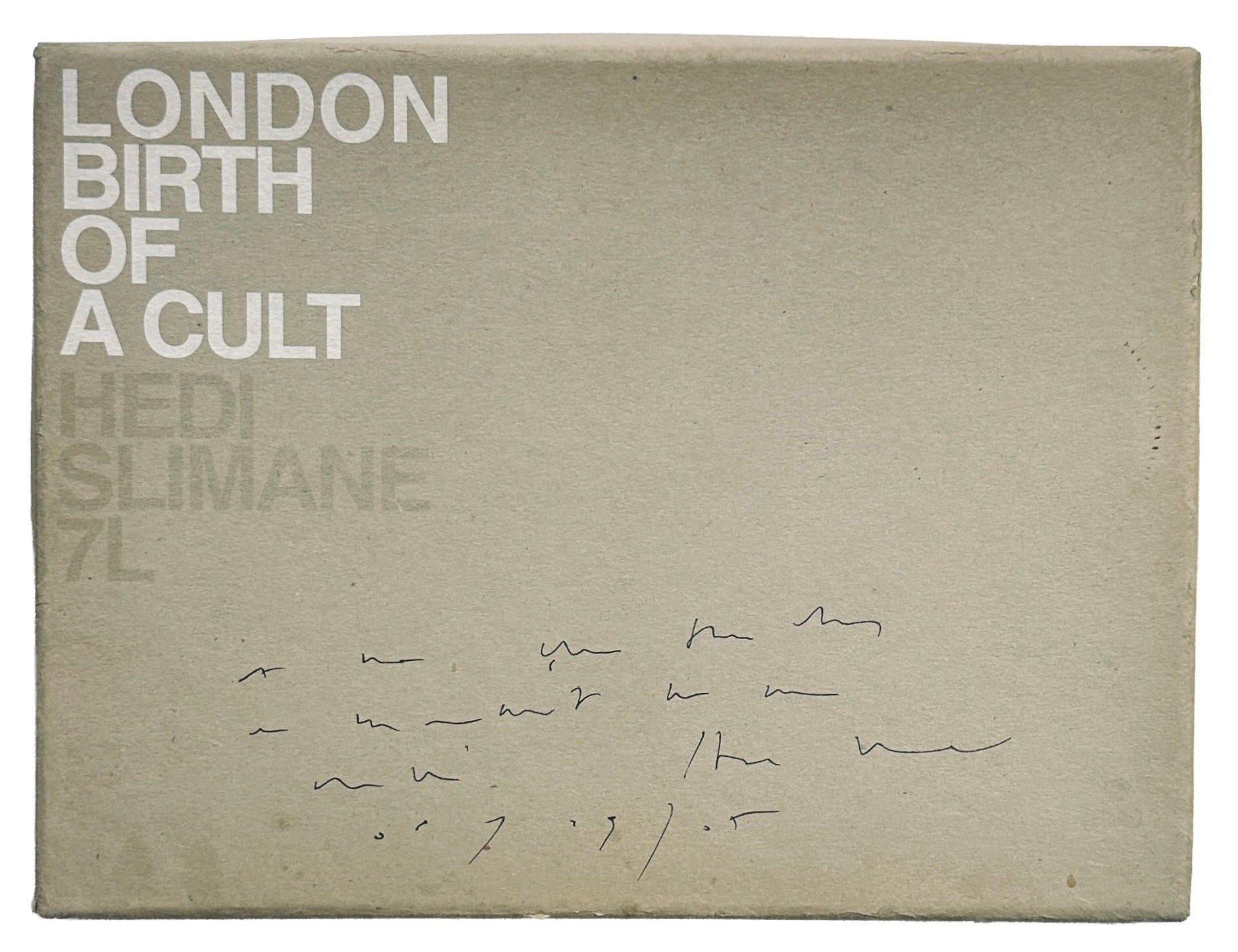 [SIGNED] HEDI SLIMANE BIRTH OF A CULT