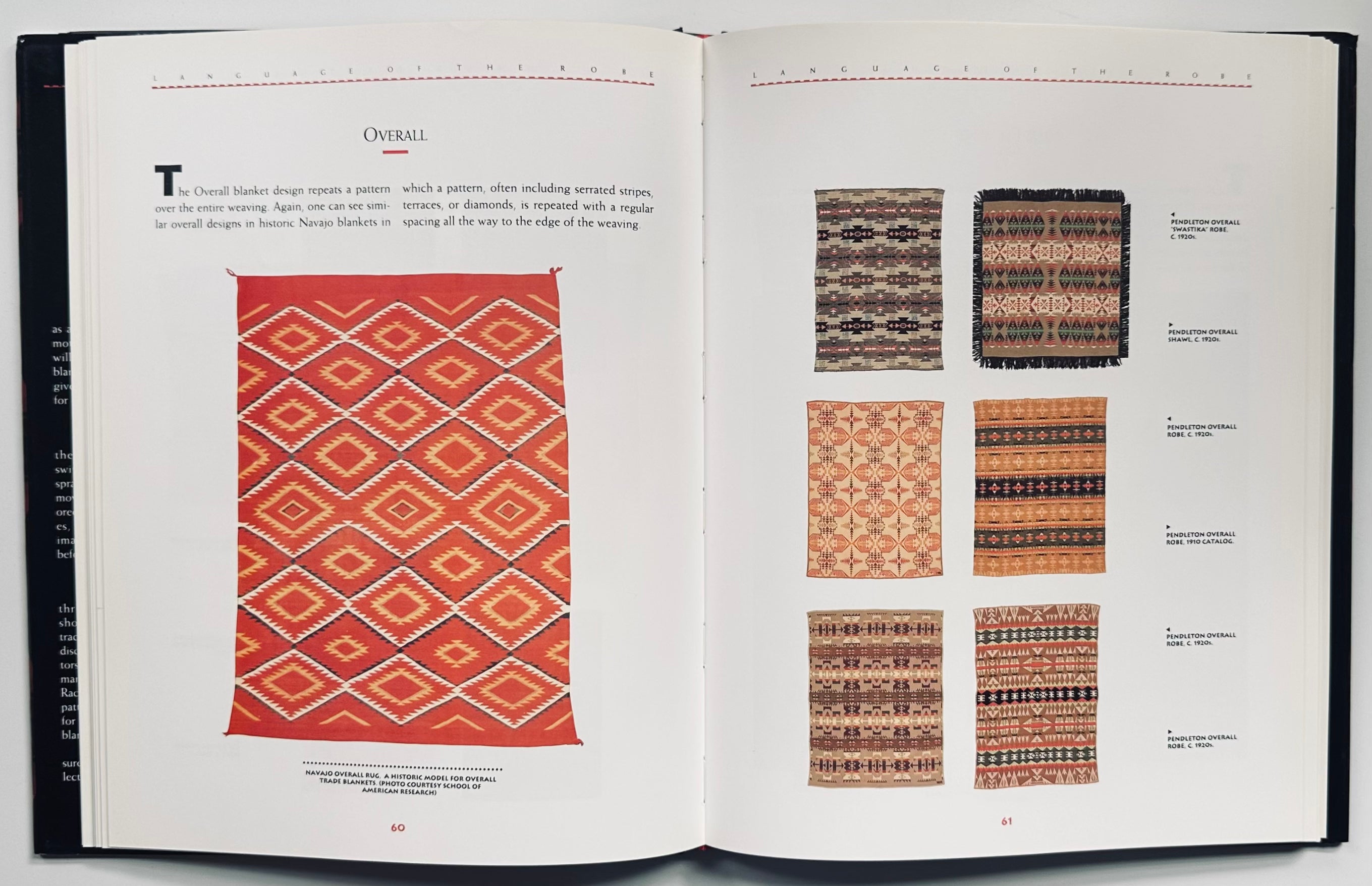 Language of the robe American Indian trade blankets