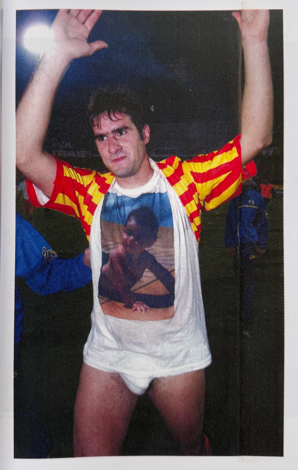 Sporty Intimacy Scanned Football Photos