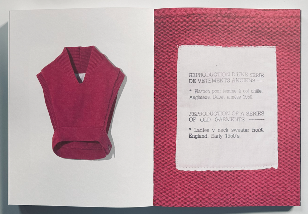 Margiela Archive Non Four Stitch