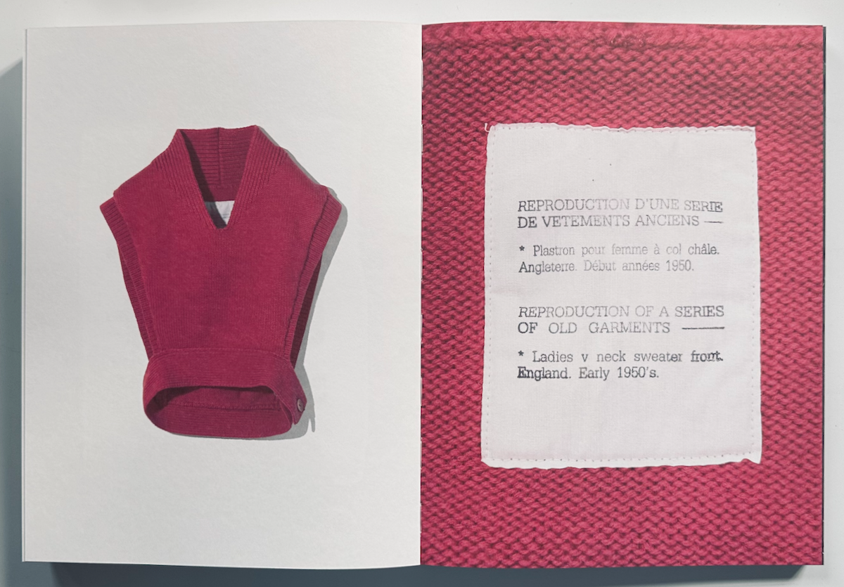Margiela Archive Non Four Stitch