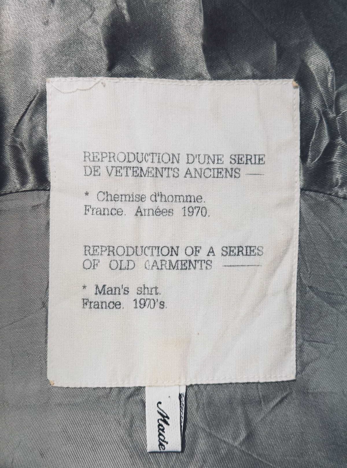 Margiela Archive Non Four Stitch