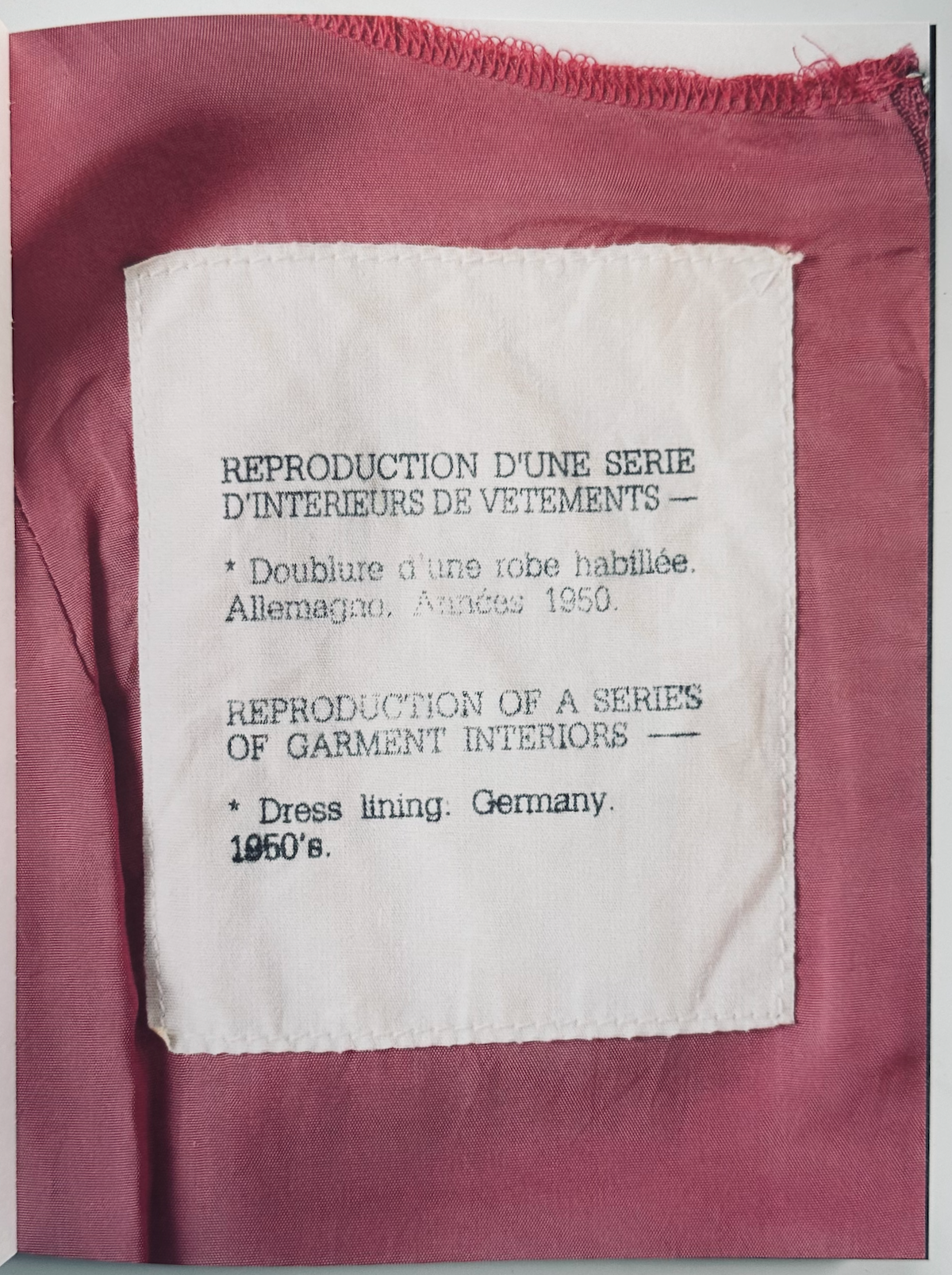 Margiela Archive Non Four Stitch