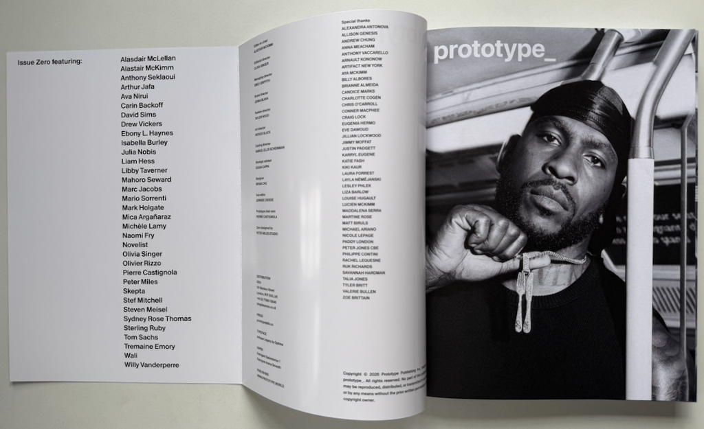 prototype_ issue zero