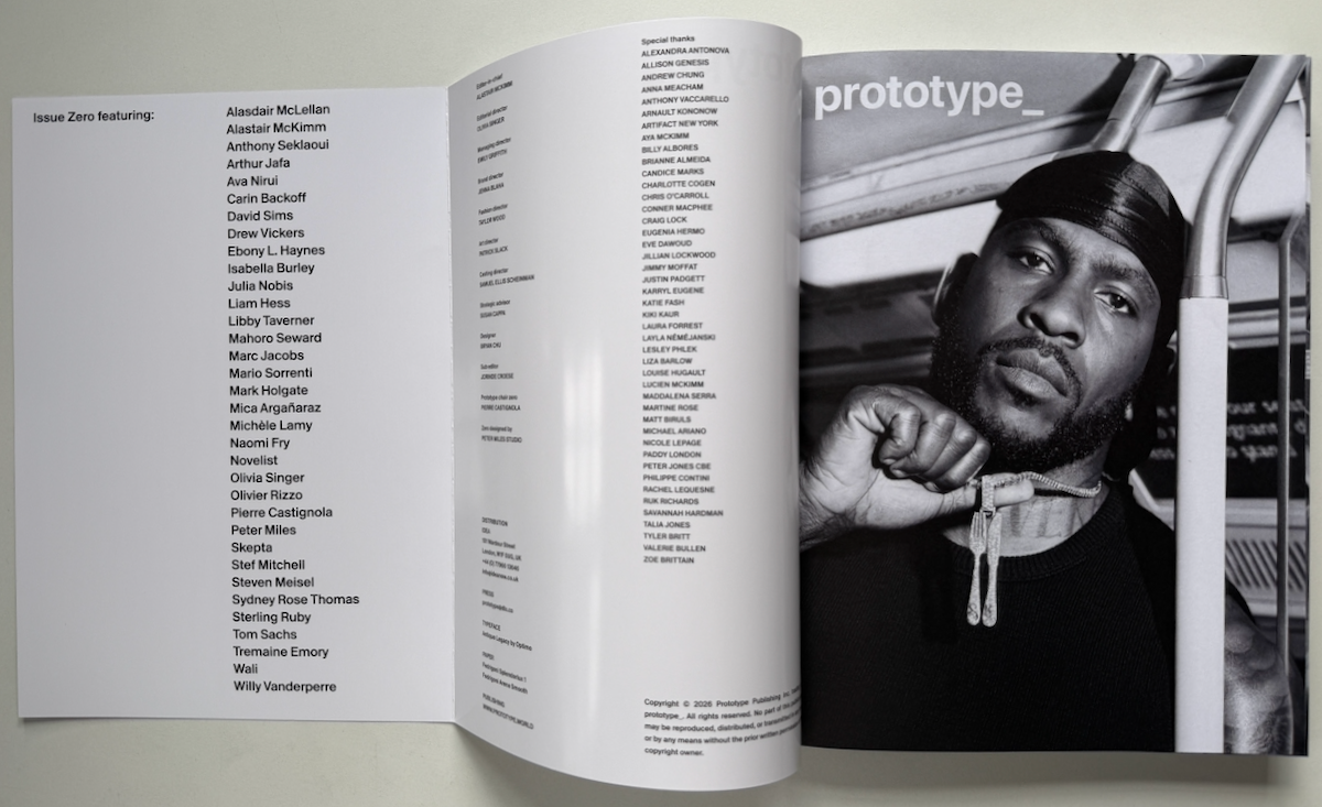 prototype_ issue zero