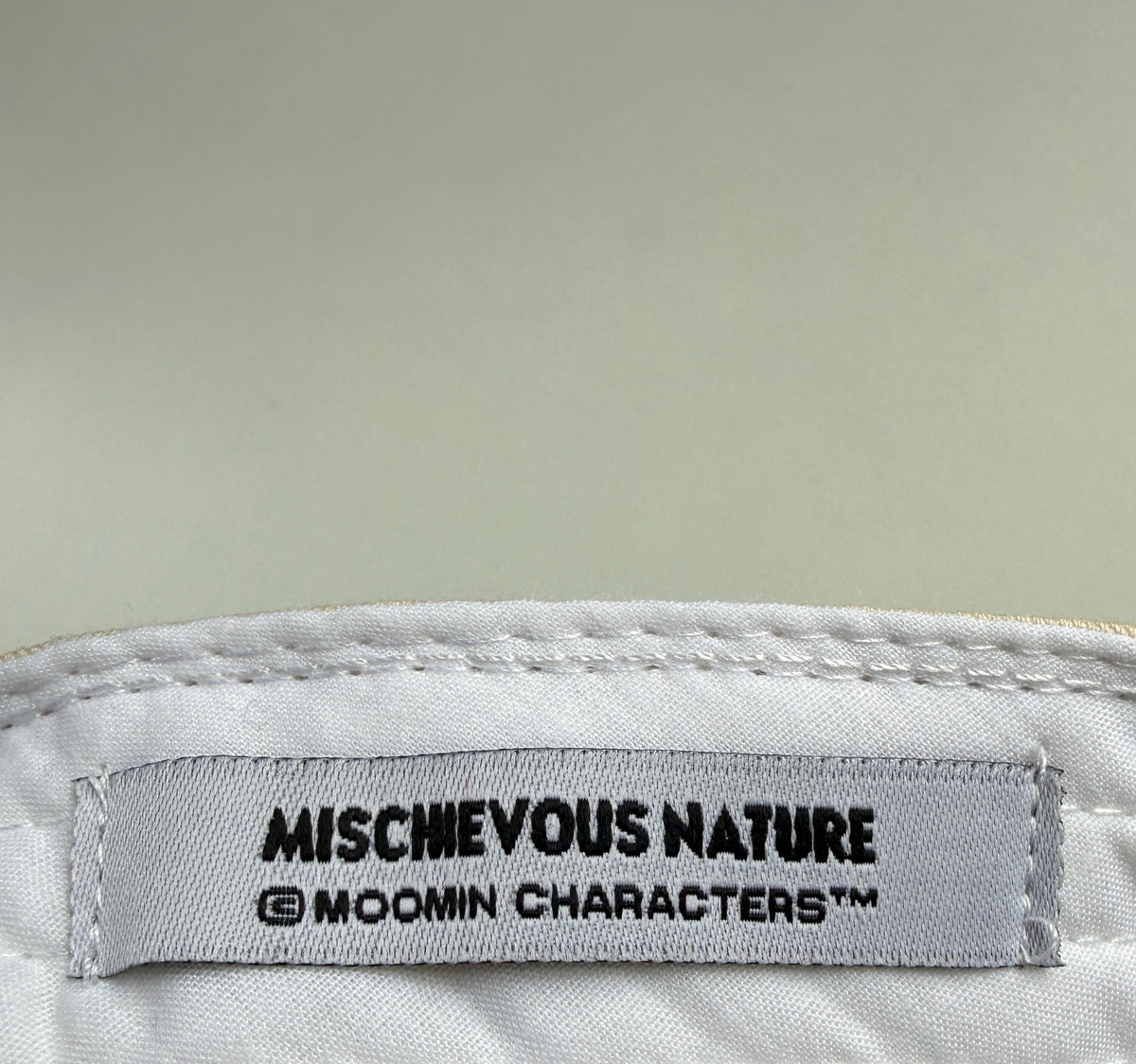 Moomin MISCHIEVOUS NATURE hat (Beige)