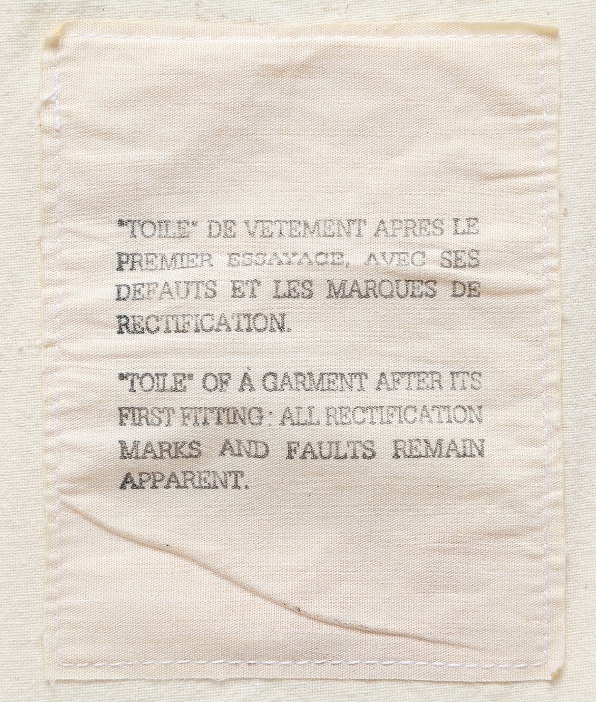 Margiela Archive Non Four Stitch
