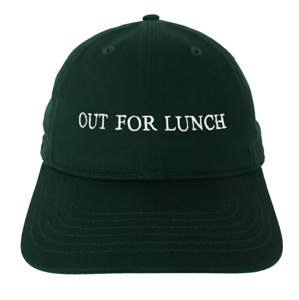 OUT FOR LUNCH hat (Forest Green)