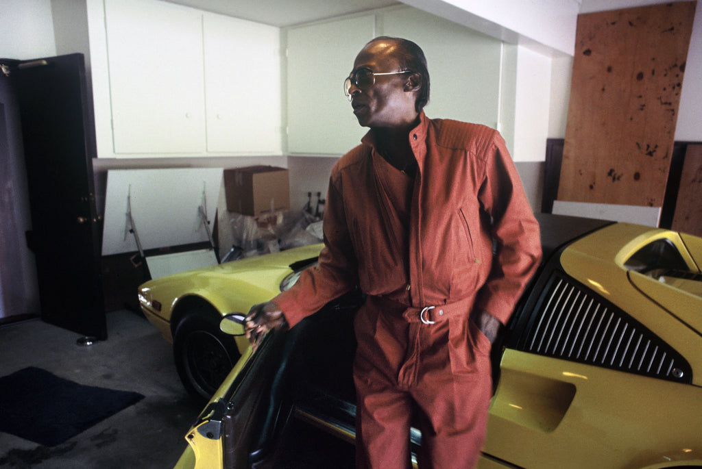 Miles Davis Yellow Ferrari shirt (White)